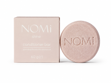 NOMI Shine Твердий шампунь для фарбованого волосся, 75 g (г) 4820264690313 фото